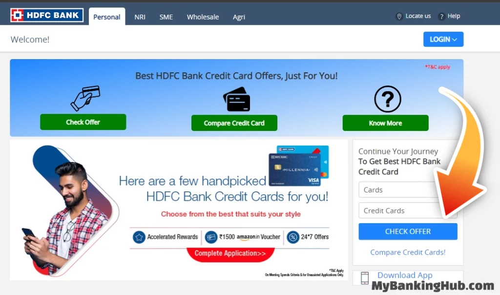 apply-hdfc-bank-credit-card-website