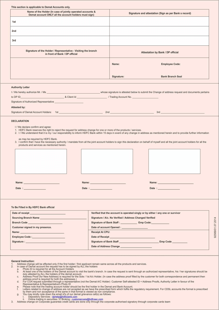 application-form-for-changing-address-in-hdfc-bank-back